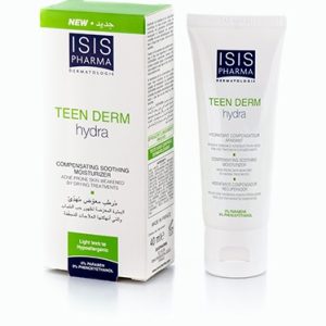 TEEN-DERM-HYDRA-ETUI-TUBE-GB Isis Pharma TEEN DERM hydra Hydratant compensateur apaisant 40 ml