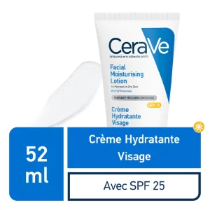Cerave-Creme-Hydratante-Visage-SPF25-52ml- Cerave Crème Hydratante Visage SPF25 52ml