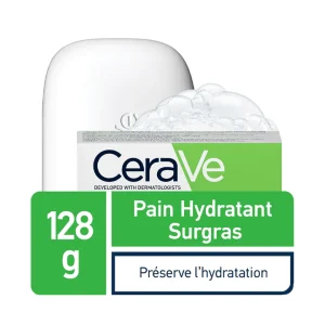 Cerave-Pain-Hydratant-Surgras-128g Cerave Pain Hydratant Surgras 128g