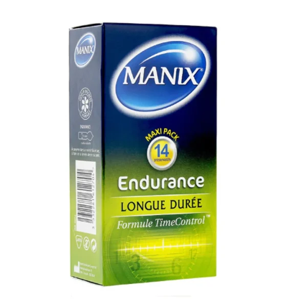 Manix-Endurance-14-Preservatifs Manix Endurance 14 Préservatifs