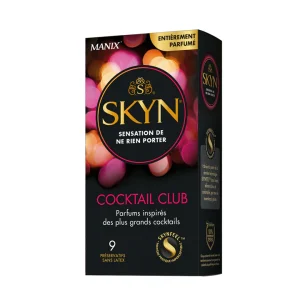 Manix-Skyn-Cocktail-Club-9-Preservatifs- Manix Skyn Cocktail Club 9 Préservatifs