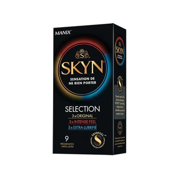 Manix-Skyn-Selection-9-Preservatifs- Manix Skyn Sélection 9 Préservatifs