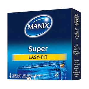 Manix-Super-4-Preservatifs- Manix Super 4 Préservatifs