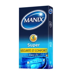 Manix-Super-6-Preservatifs- Manix Super 6 Préservatifs