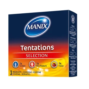 Manix-Tentation-3-Preservatifs Manix Tentation 3 Préservatifs